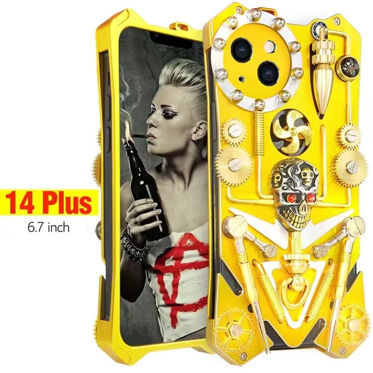 Armor Aluminum Pure Copper Case For iPhone - Premium Mobile Phone Cases from Dressmycell.com - Just $65.00! Shop now at Dressmycell.com Armor Aluminum Pure Copper Case For iPhone - Premium Mobile Phone Cases from Dressmycell.com - Just $65.00! Shop now at Dressmycell.com